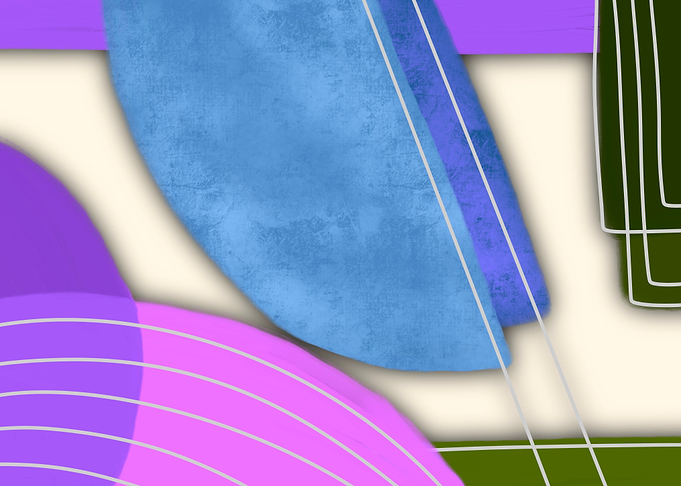 Abstract shape mix