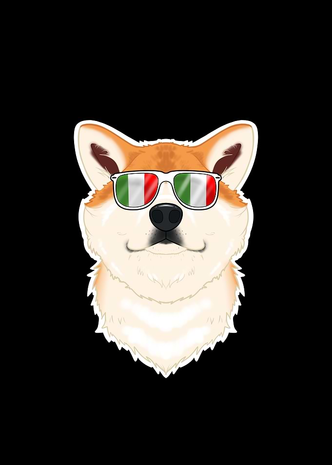 Akita Inu Italy Sunglasses