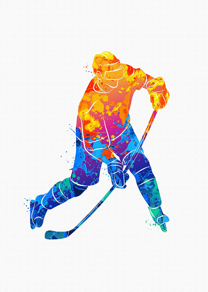 Hockey player