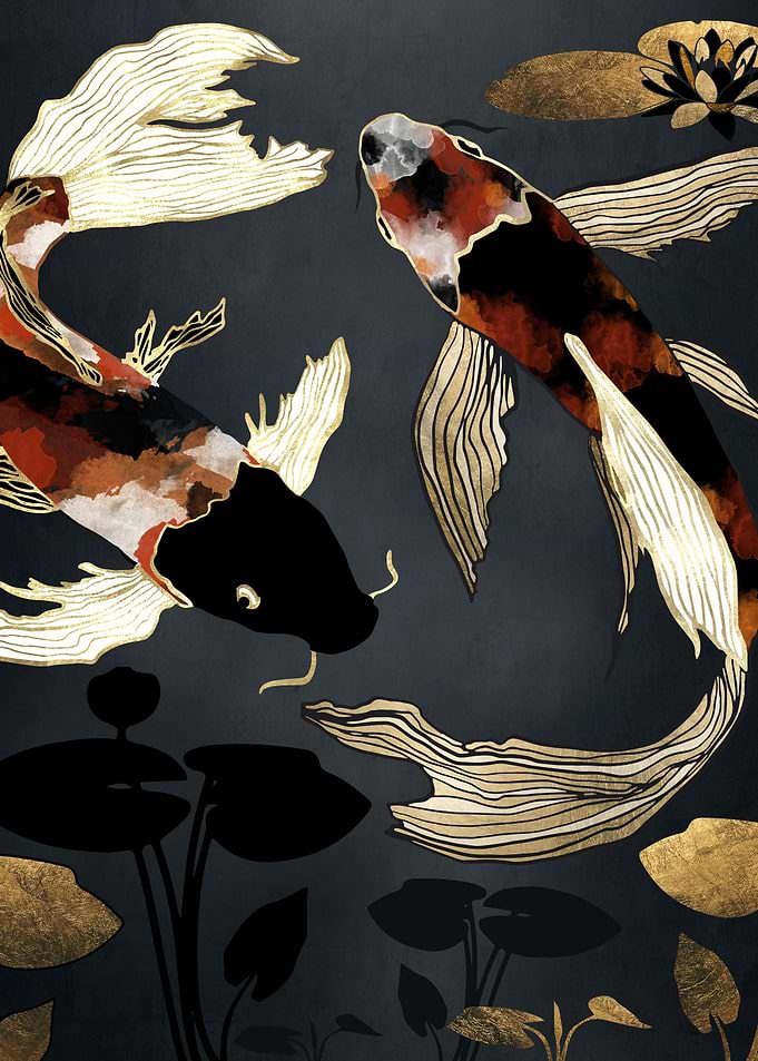 Metallic Koi IV