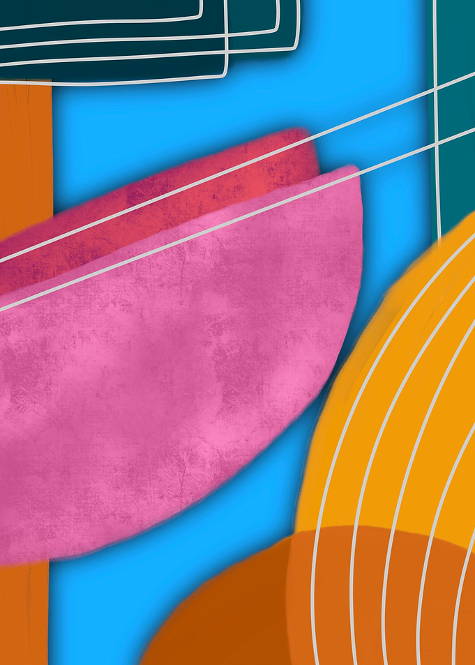 Abstract line and shape