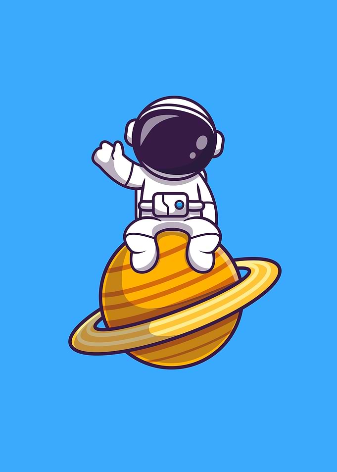 Astronaut sitting