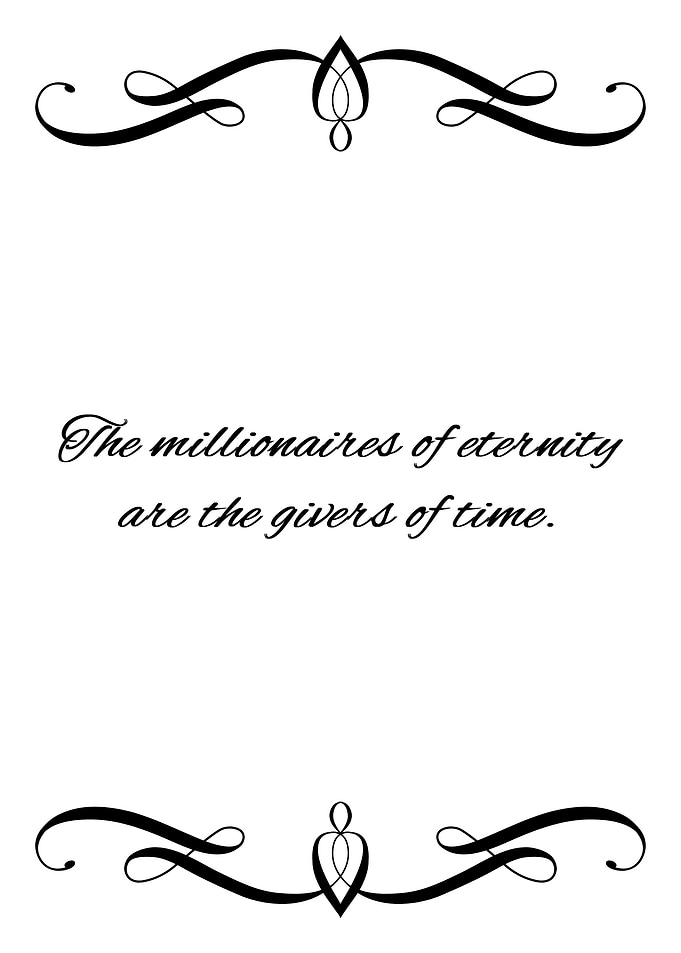 Millionaires of Eternity