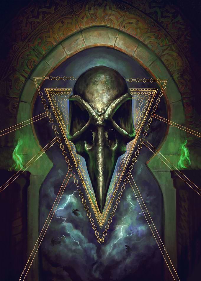 Raven Skull