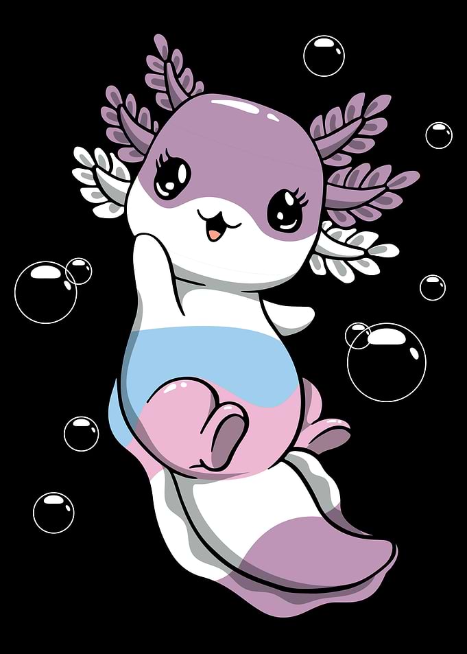 Intersexual Flag Axolotl