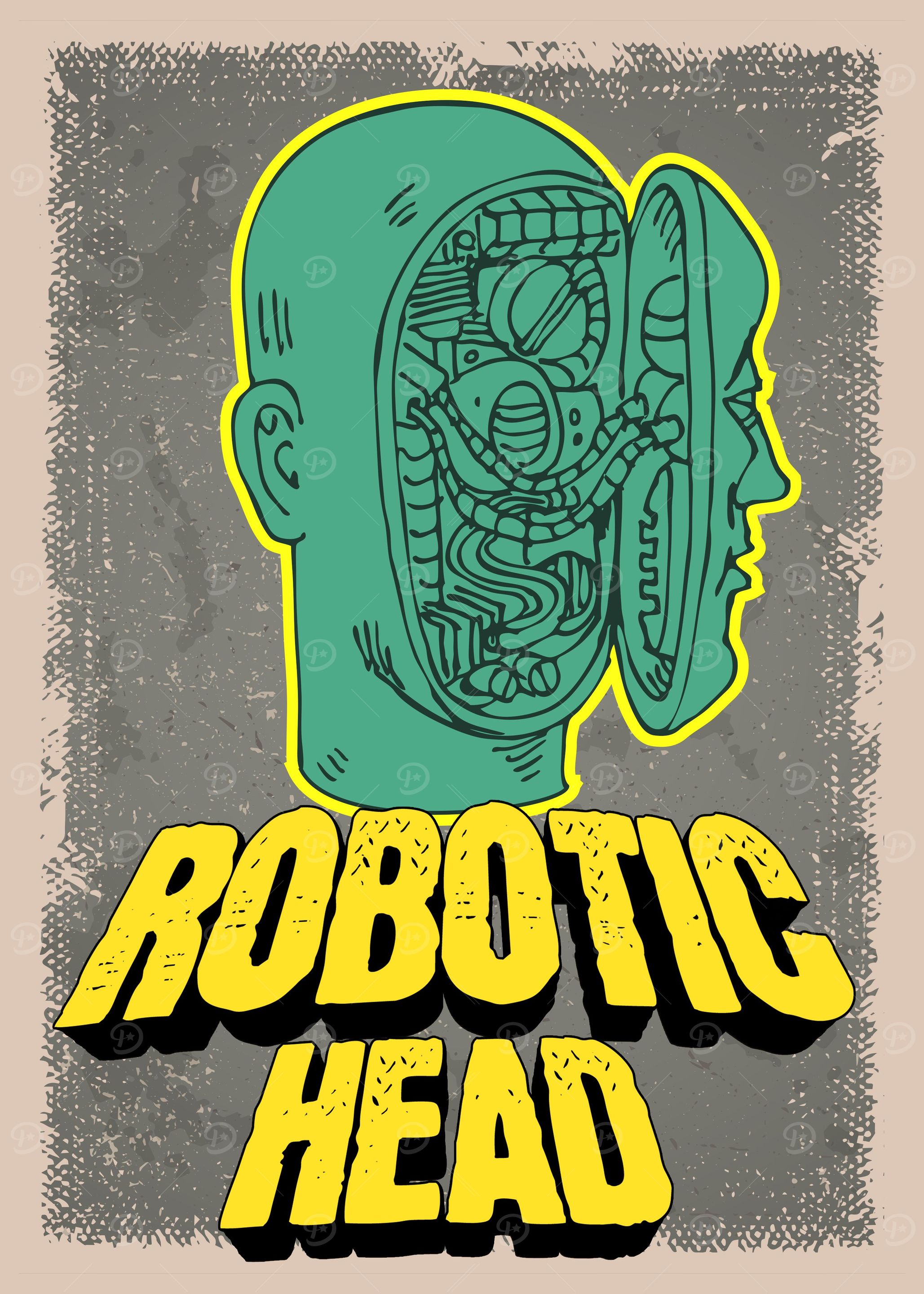 Front Robotic Head Steam