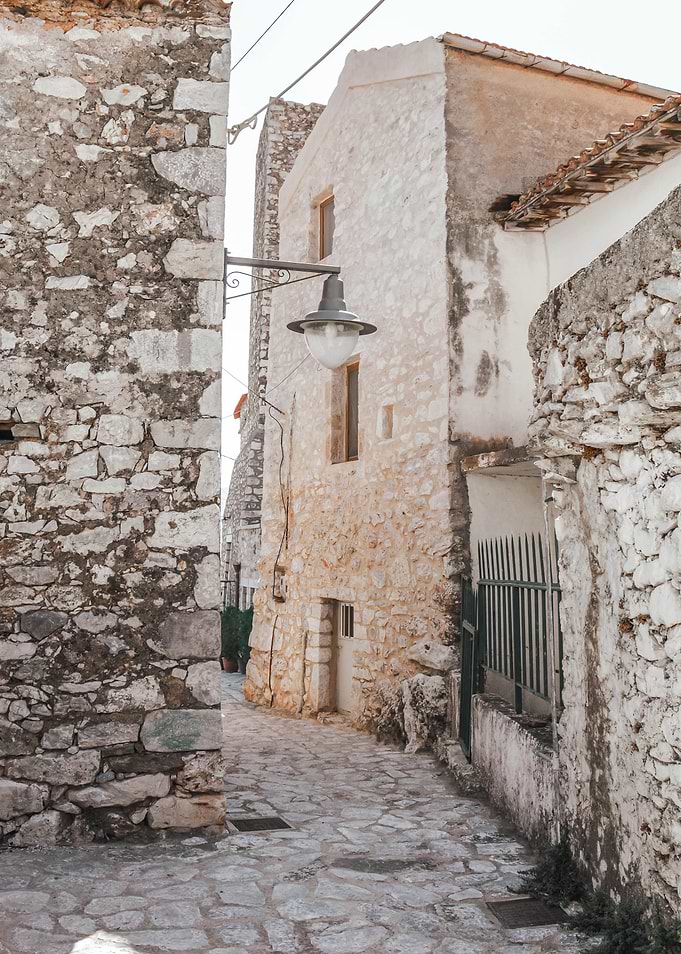 Old towers in Mani