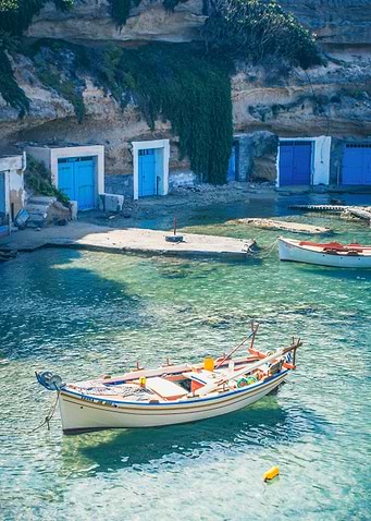 Fishing boat in Greece