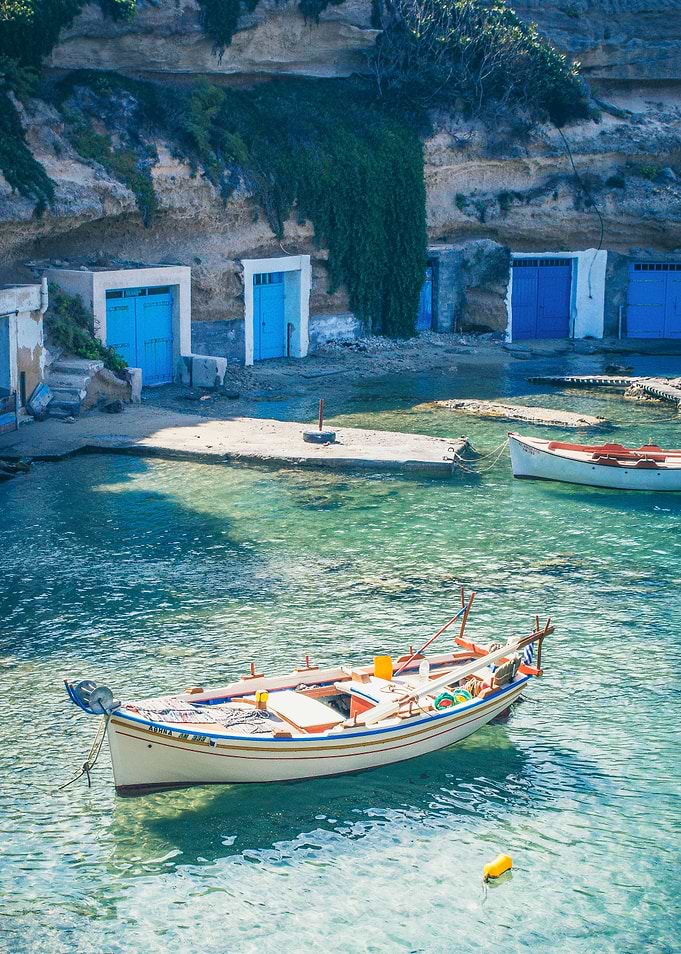 Fishing boat in Greece
