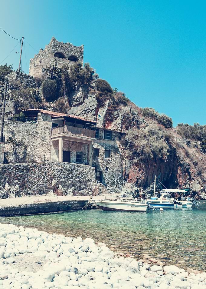 Seascape in Mani Greece