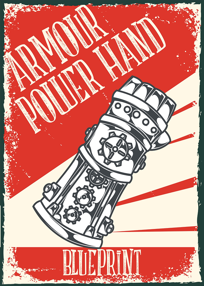 Steampunk Armour Hand