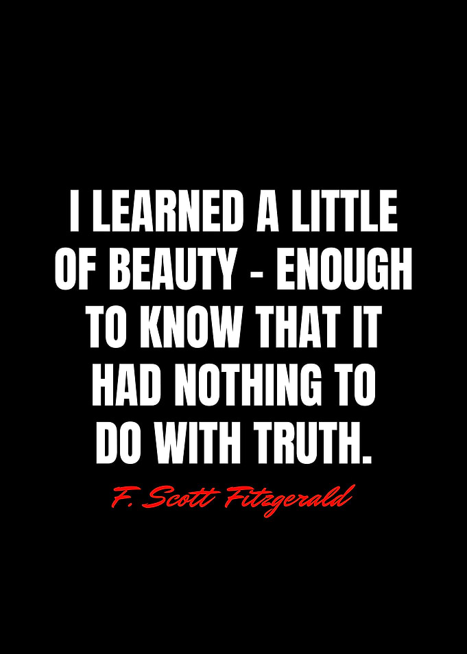 F Scott Fitzgerald Quotes