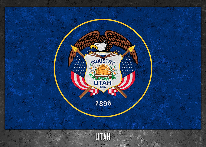 State flag of Utah