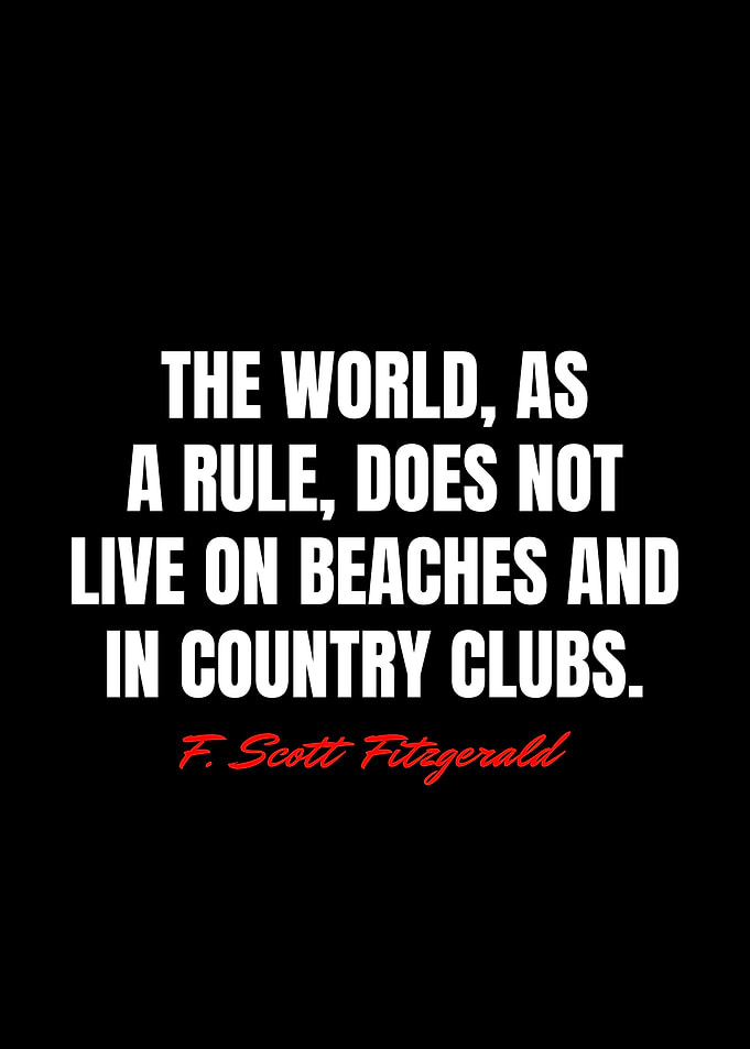F Scott Fitzgerald Quotes