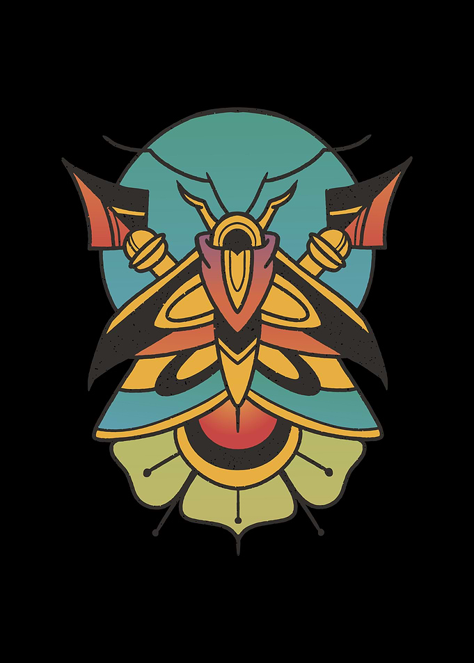 Mystical Aesthetic Moth
