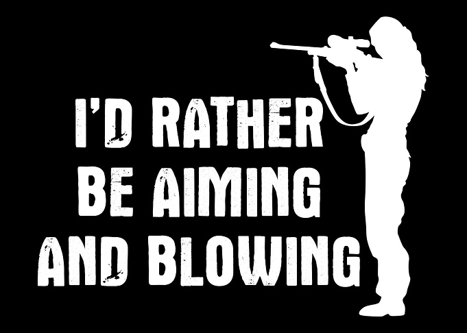Funny Hunting Girl Hunter