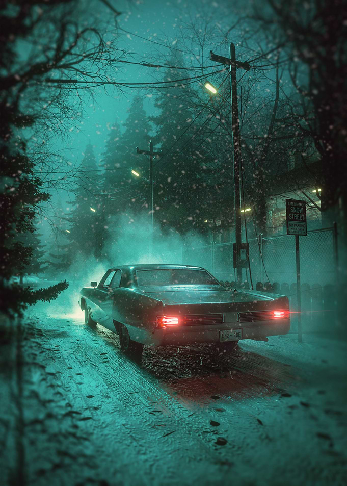 Snowy nights