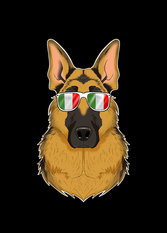 German Shepherd Italy