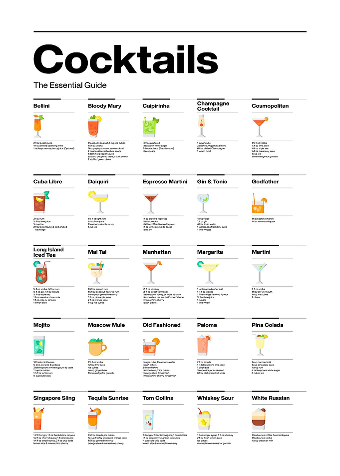 cocktails white