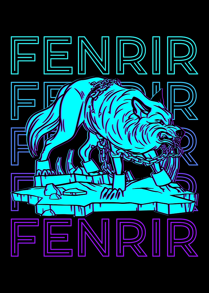 Fenrir Celtic Wolf Viking