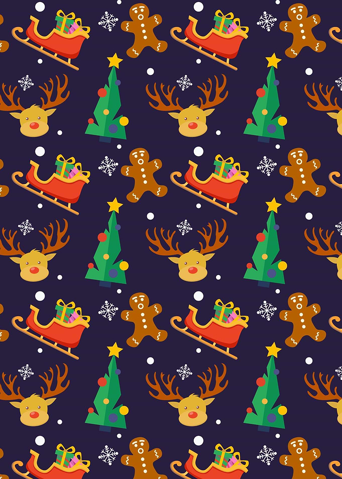 Christmas pattern design