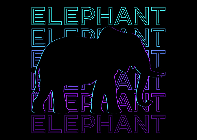 Elephant Retro