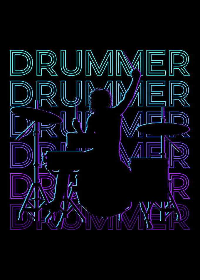 Drummer Retro