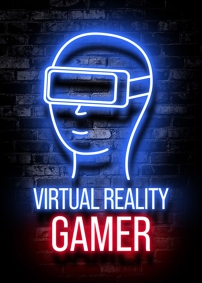 Virtual reality VR gaming