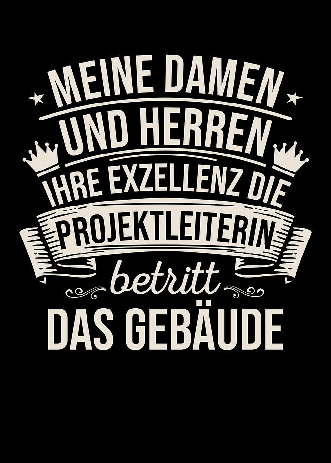 Projektleiterin Betritt