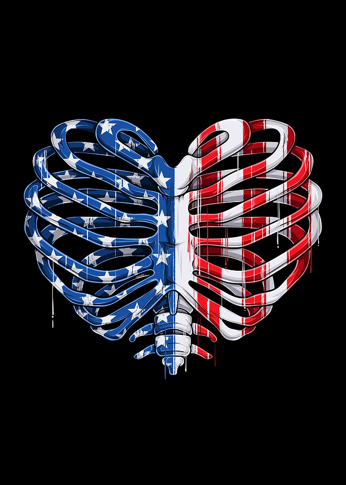 Heart ribcage