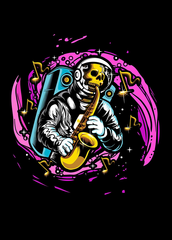 Astronaut Saxophone
