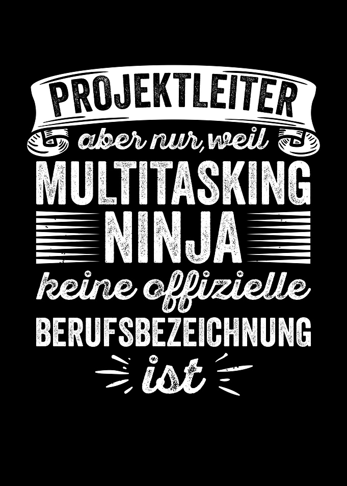 Projektleiter Multitasking