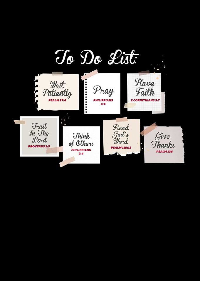 Christian To Do List