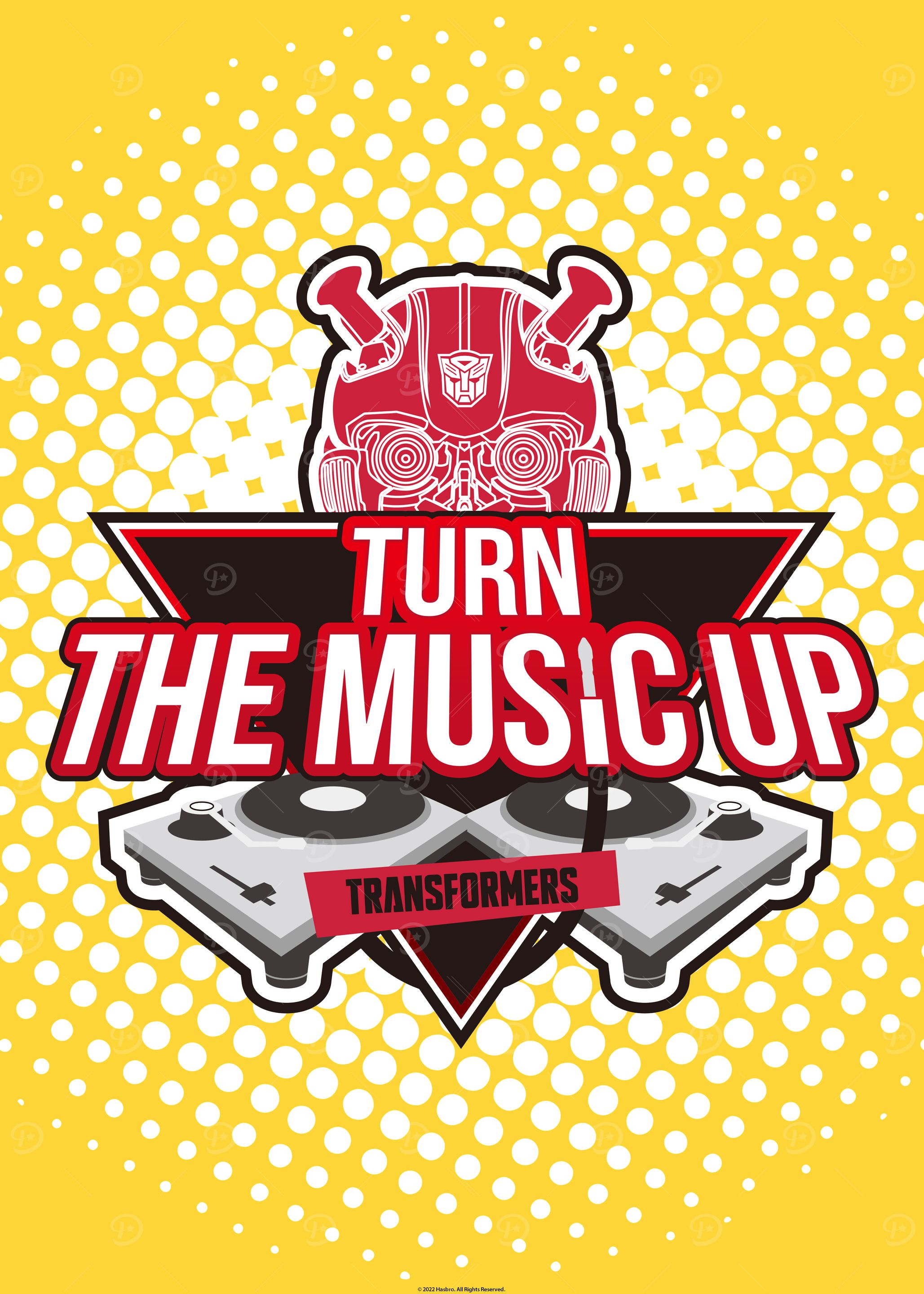 Turn the music up