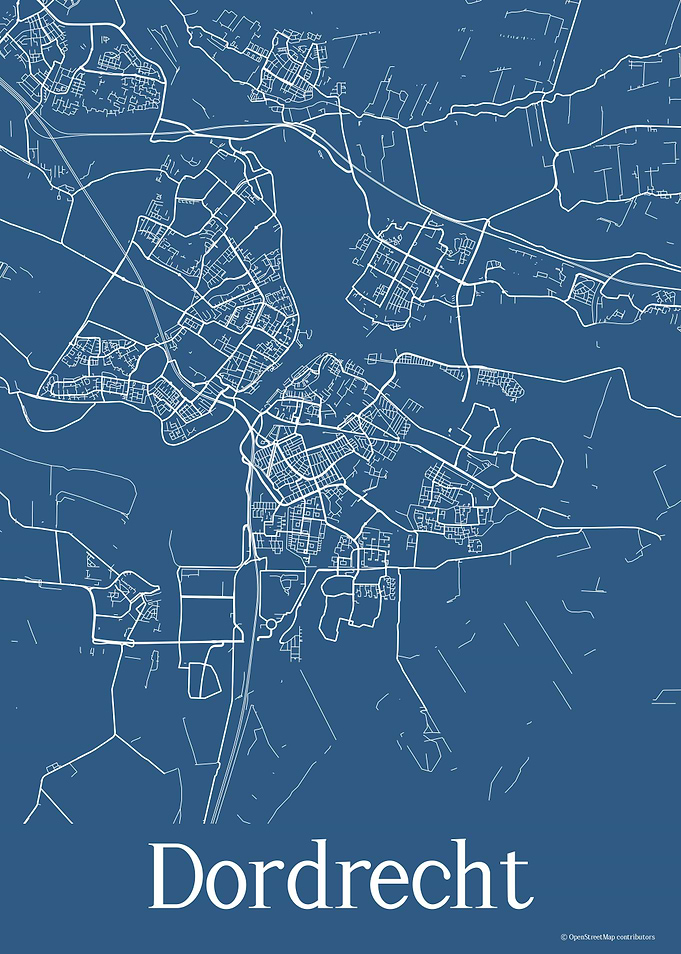 Dordrecht Netherlands Blue