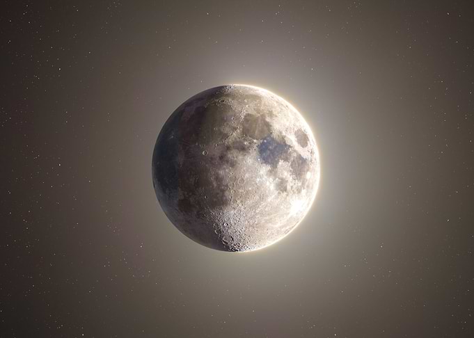 Waxing Gibbous Moon