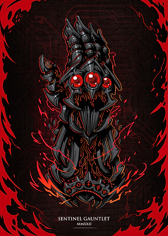 Red Sentinel Gauntlet