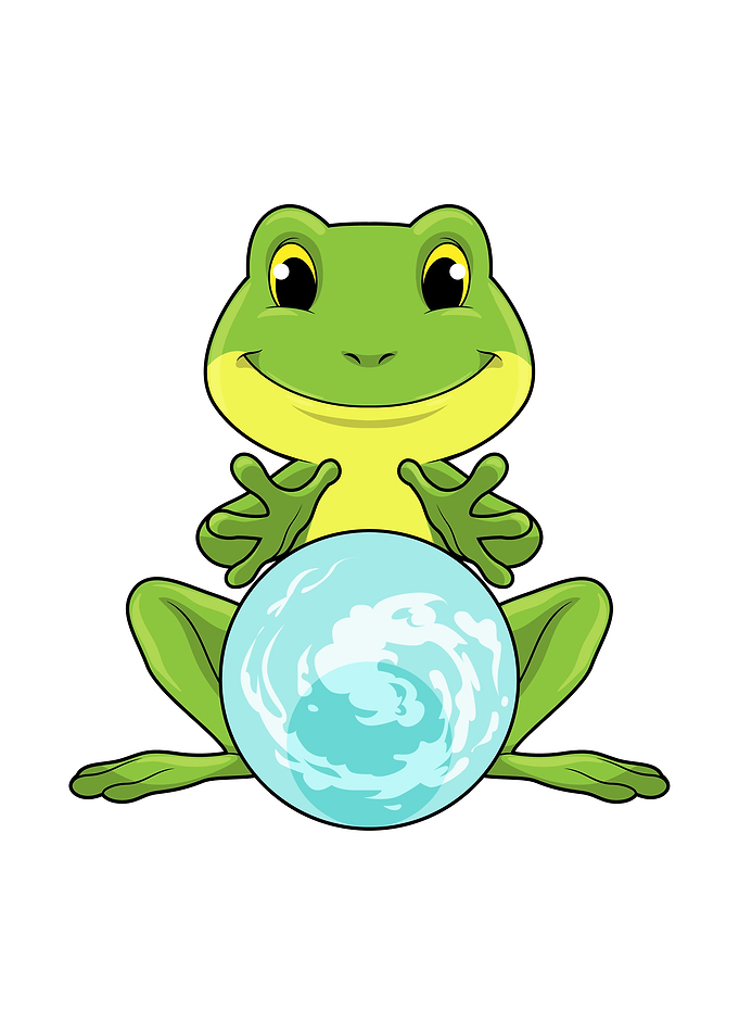 Frog Crystal ball