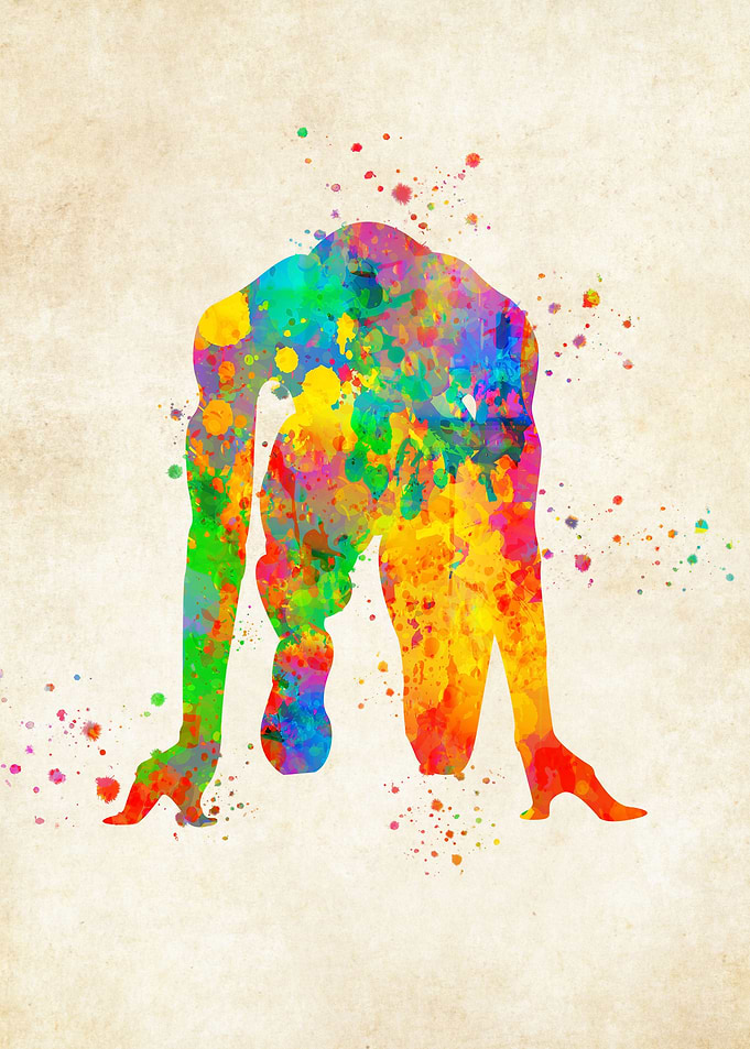 Marathon watercolor