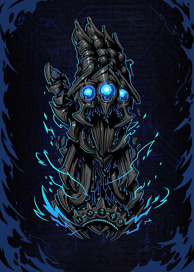 Blue Sent Gauntlet No Text