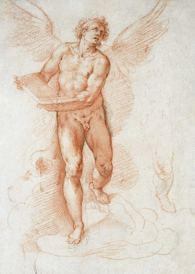An Angel Holding a Book
