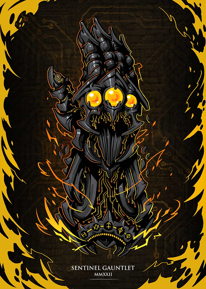 Yellow Sentinel Gauntlet