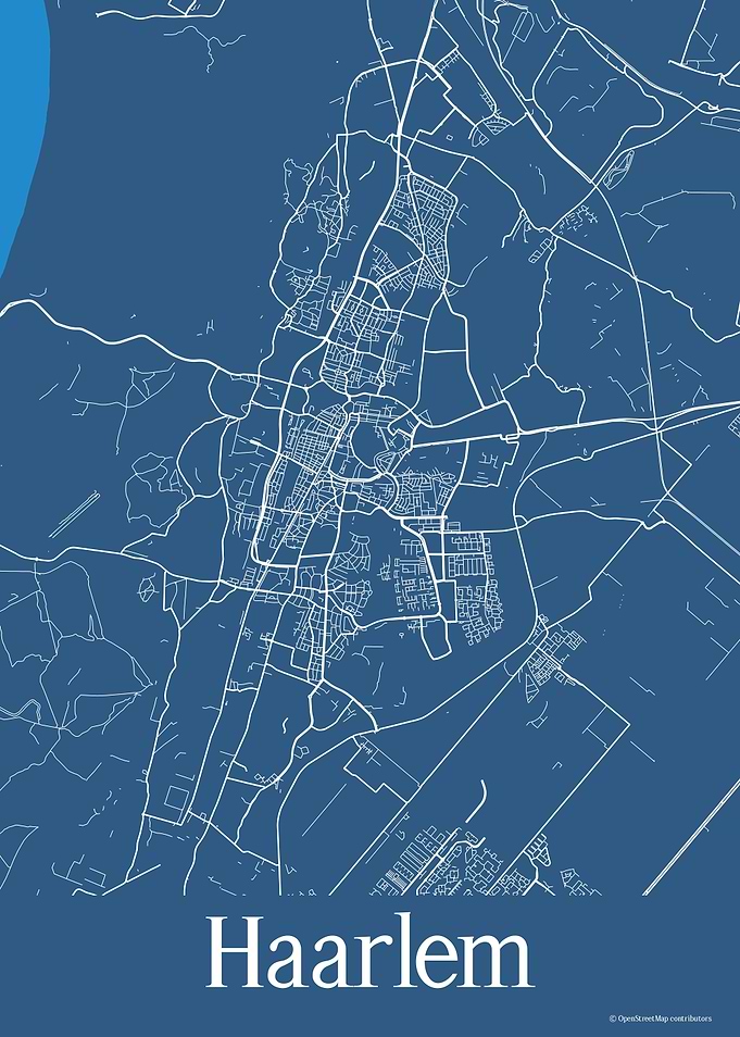 Haarlem Netherlands Blue