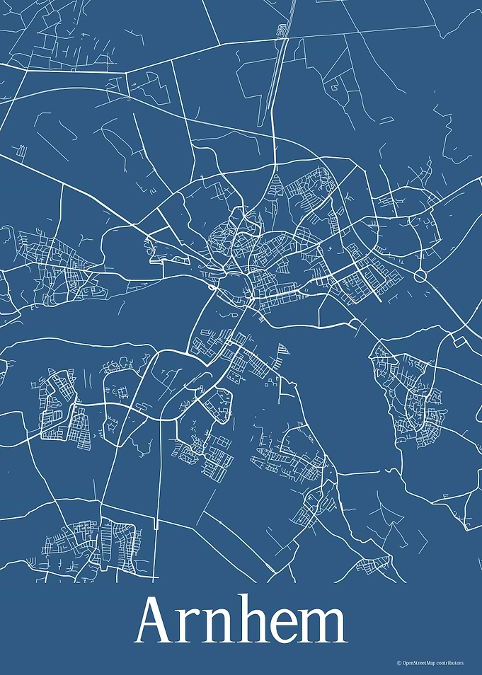 Arnhem Netherlands Blue