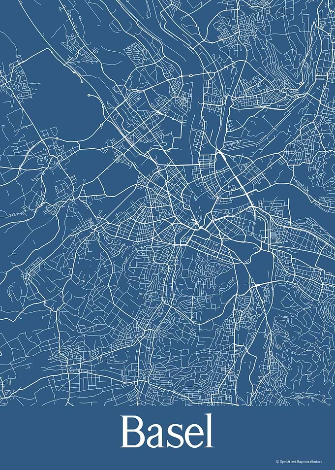 Basel Switzerland Blue