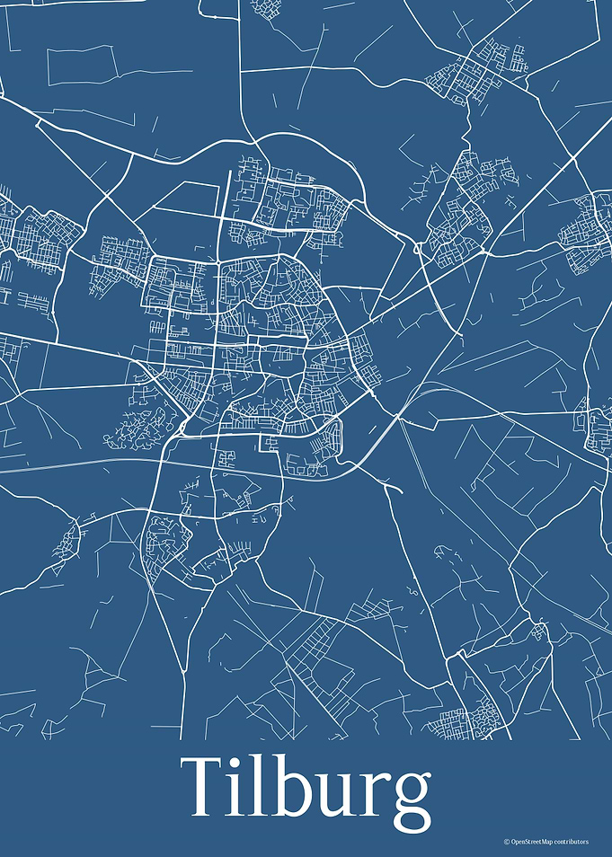 Tilburg Netherlands Blue