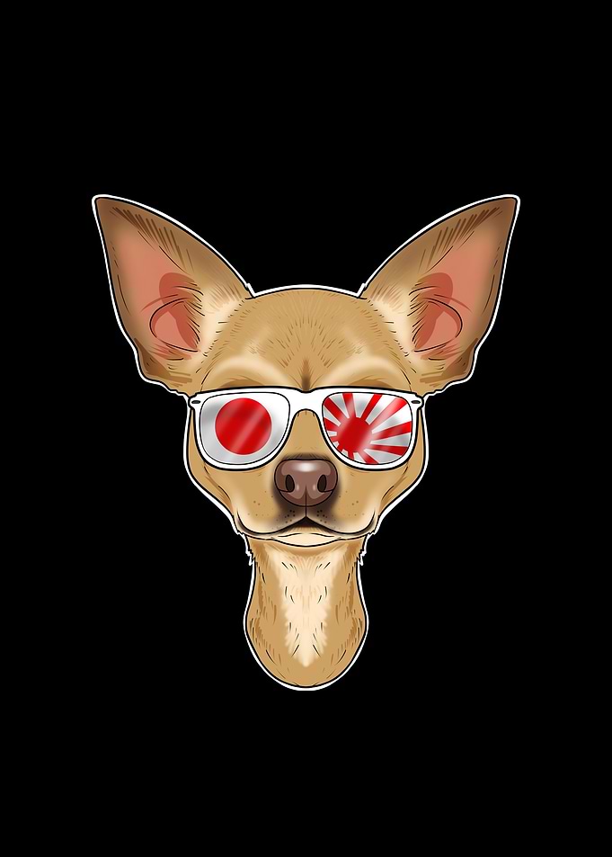 Chihuahua Japan Sunglasses