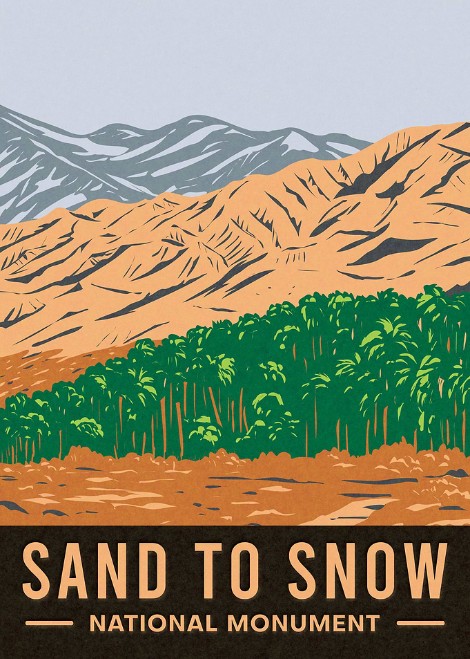 Sand To Snow Monument