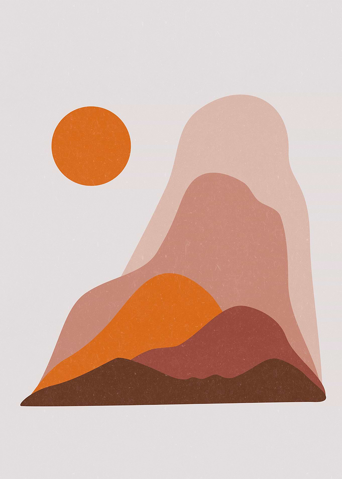Mountain Abstract Minimal