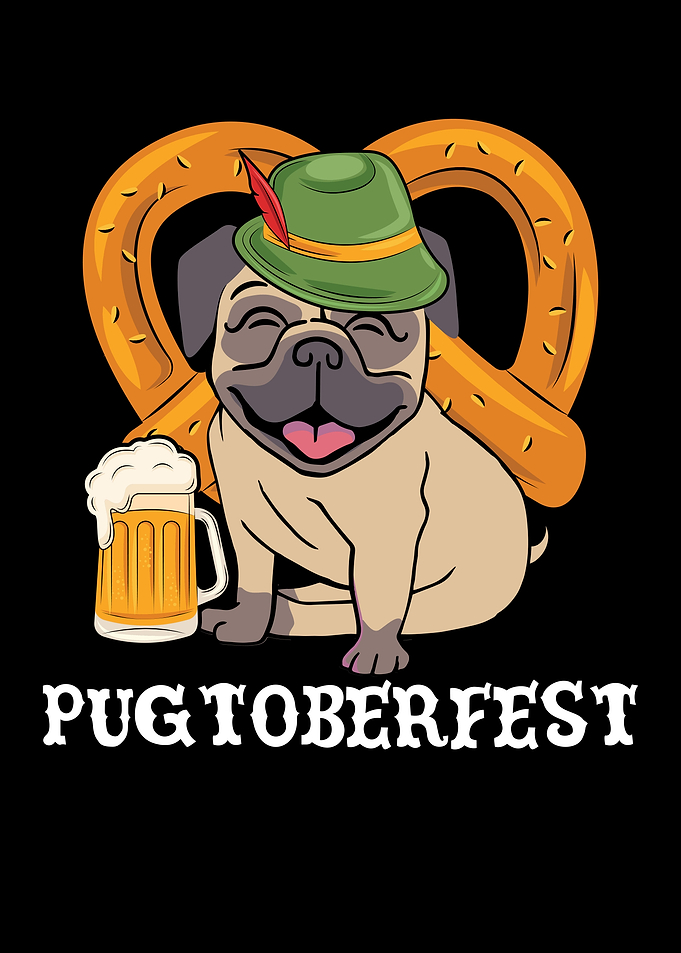 Pugtoberfest Beer Drinker